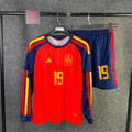 Spain World Cup 2026 Long Sleeve Away Kit  (Please put your preferred number and name in the order note)