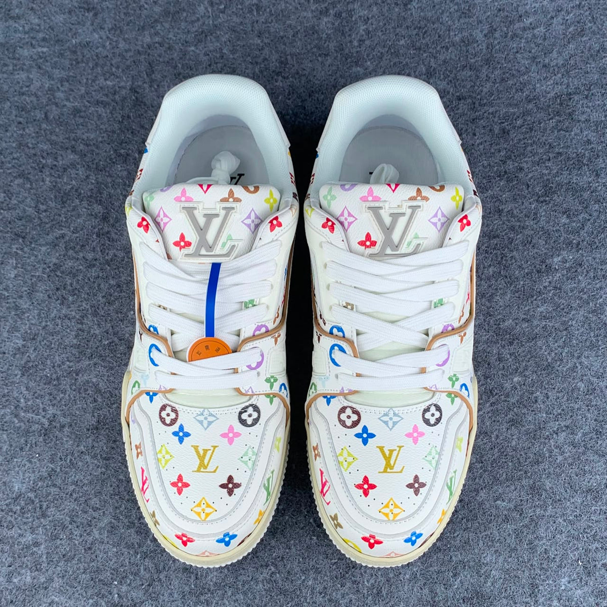 Takashi Murakami x LV Trainer 'White' (B-Grade Version)