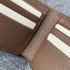 OPHIDIA GG WALLET 'BEIGE EBONY'