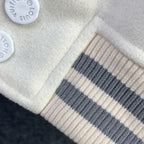 LV Multi-Patches Mixed Leather Varsity Blouson 'Milky White'