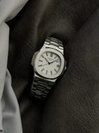 Steel White 40mm Watch