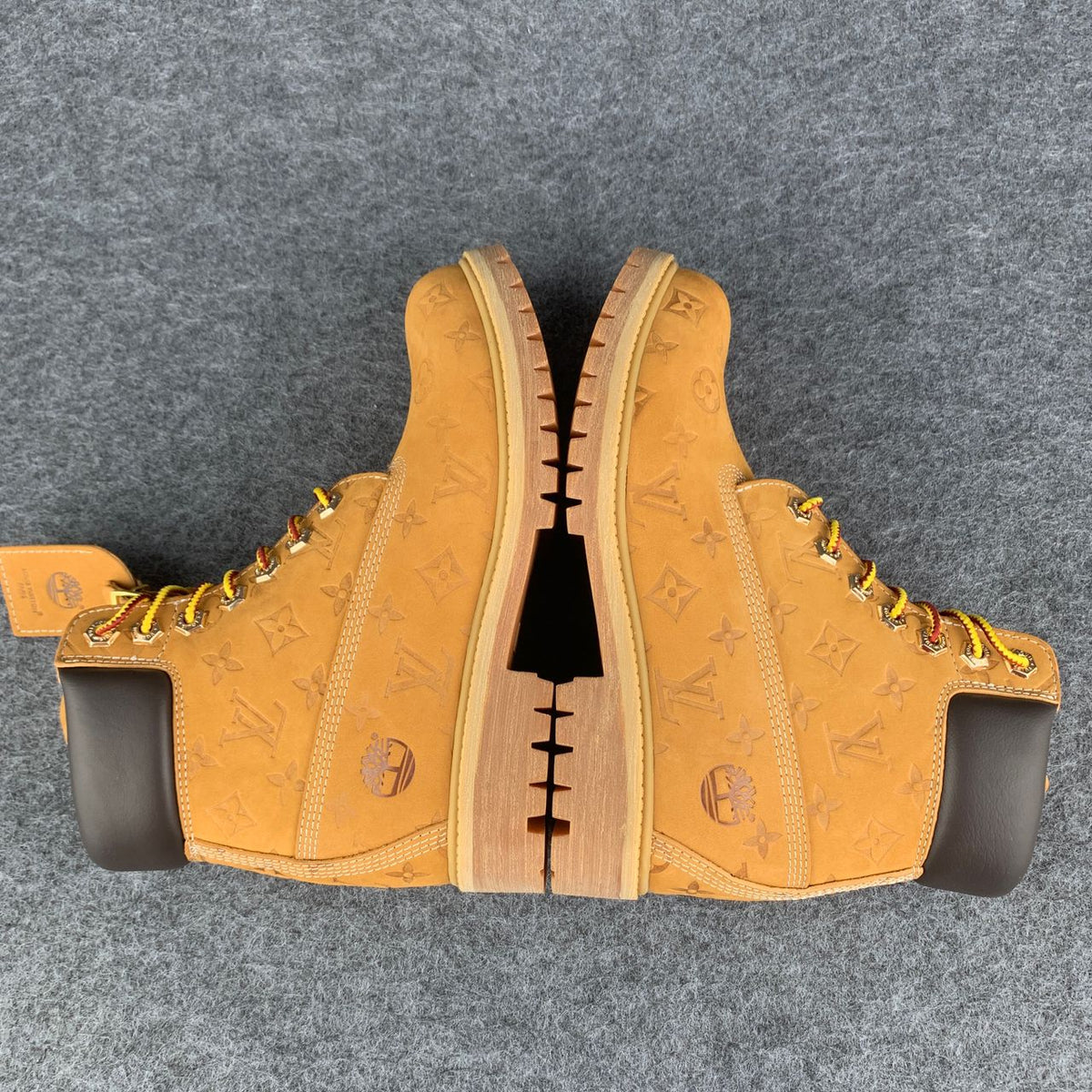 Timberland LV x 6 Inch Ankle Boot 'Embossed Monogram Wheat'