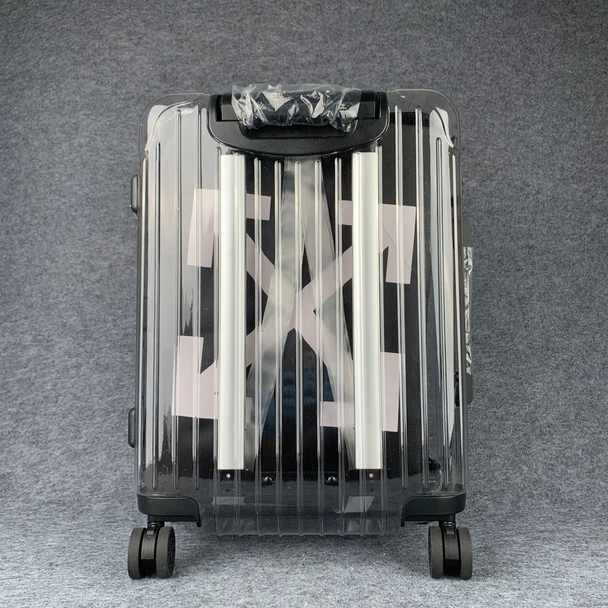 OFF-WHITE x RIMOWA Transparent Carry-On Suitcase