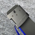 LV Initiales Damier Graphite Belt ‘Black Grey’