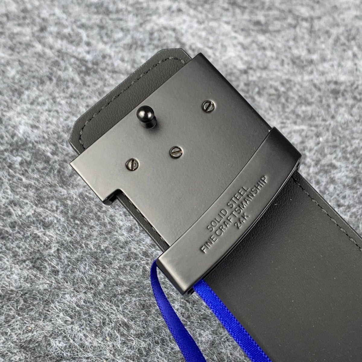 LV Initiales Damier Graphite Belt ‘Black Grey’