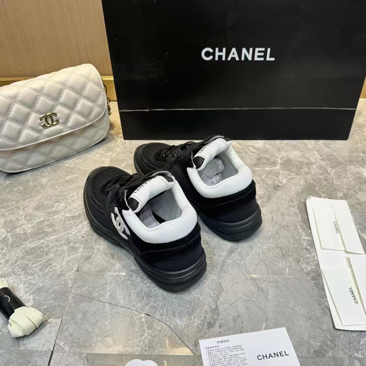 Chanel Sneaker 'Black White'