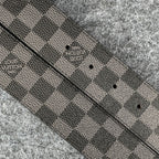 LV Initiales Damier Graphite Belt ‘Black Grey’