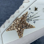 Golden Goose Meet Me In London Sneakers With Gold Star (takes 5-12 days to customise)
