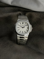 Steel White 40mm Watch
