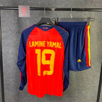 Spain World Cup 2026 Long Sleeve Away Kit  (Please put your preferred number and name in the order note)