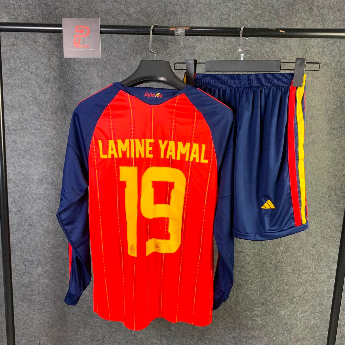 Spain World Cup 2026 Long Sleeve Away Kit  (Please put your preferred number and name in the order note)