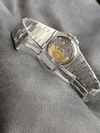 Steel White 40mm Watch