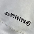 Chrome Hearts Made In Hollywood Plus Cross Long-Sleeve T-Shirt 'White/Red'