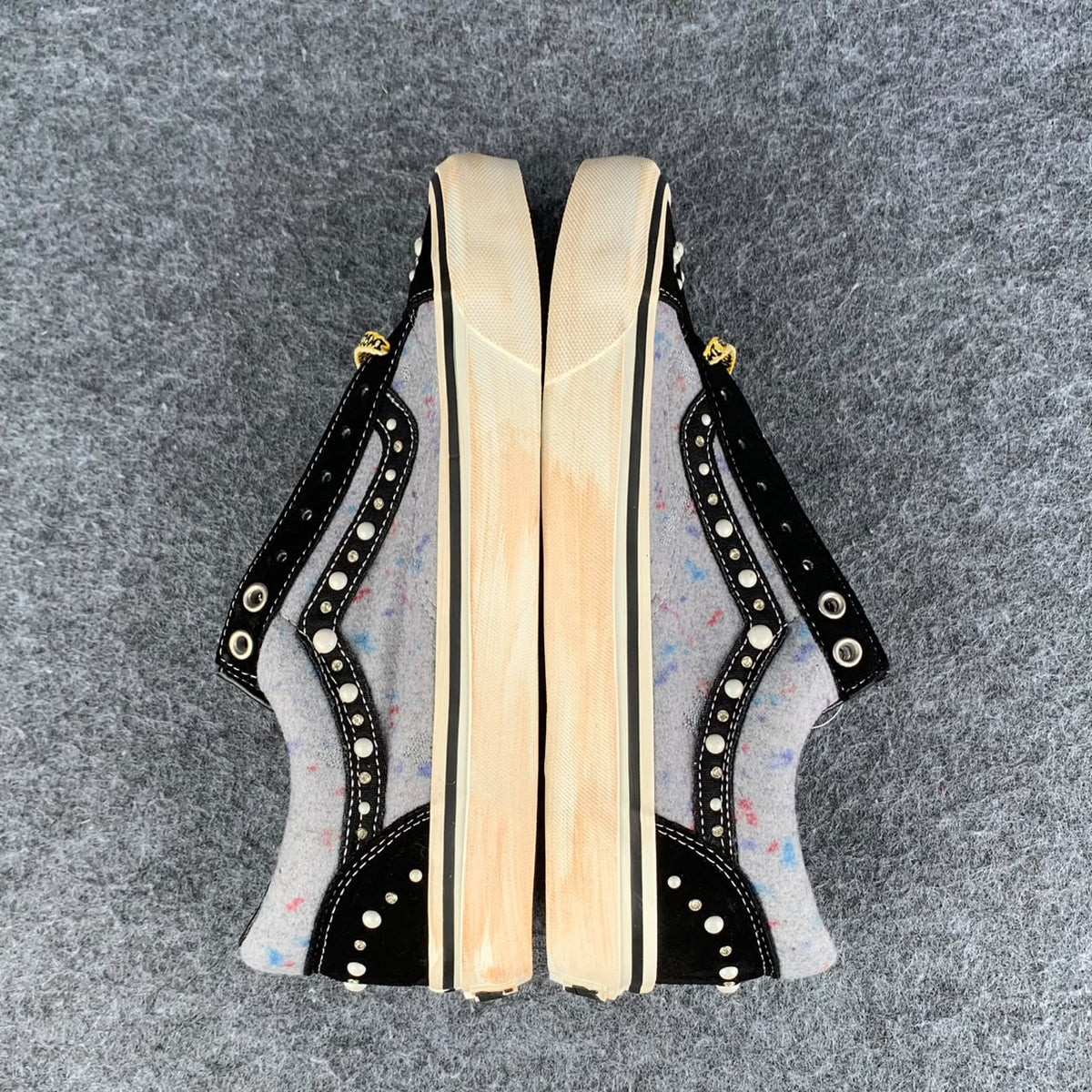 SATOSHI NAKAMOTO x Vans Old Skool Reissue 36 'Speckled Moving Blanket Grey'