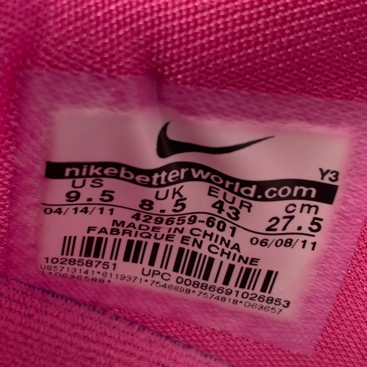 Nike Zoom Kobe 6 Protro Kay Yow 'Think Pink' (2021)