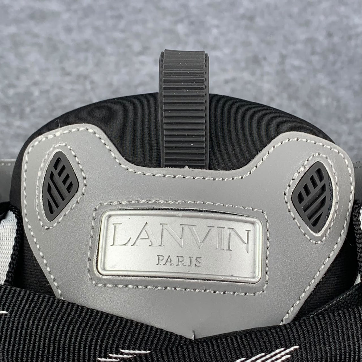 (Value Version) Lanvin Curb Sneakers 'Black Grey'