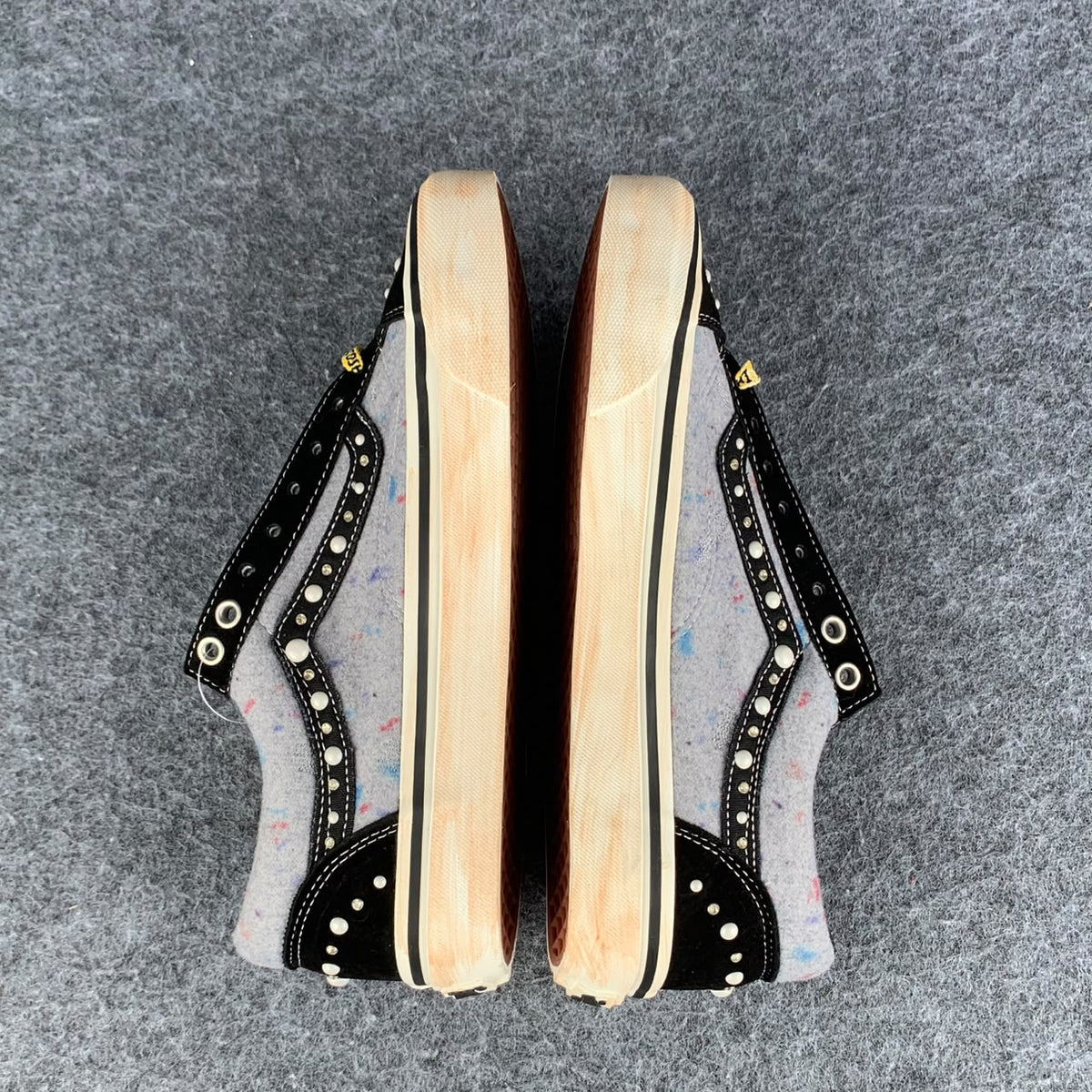 SATOSHI NAKAMOTO x Vans Old Skool Reissue 36 'Speckled Moving Blanket Grey'