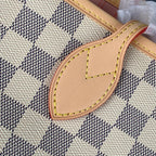 NEVERFULL DAMIER AZUR MM ROSE BALLERINE LINING