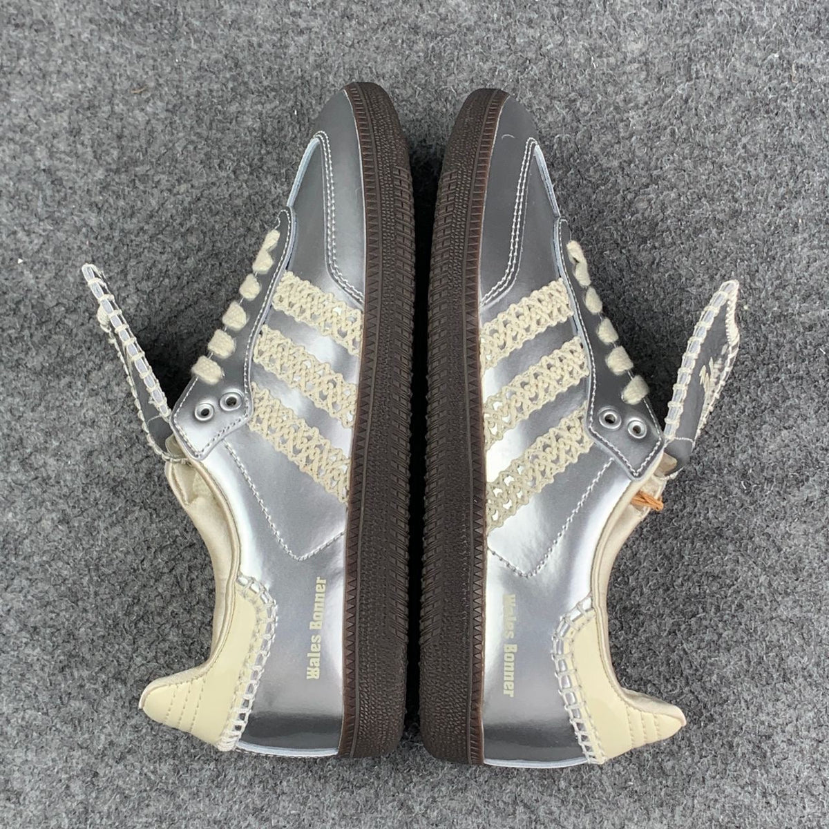 Wales Bonner x Samba 'Silver Metallic'