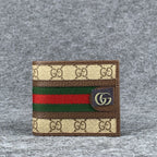 OPHIDIA GG WALLET 'BEIGE EBONY'