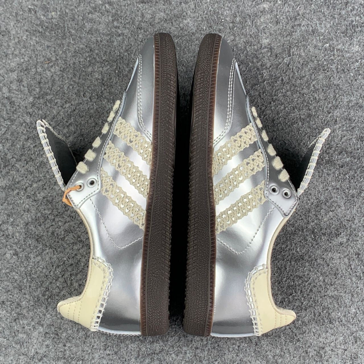 Wales Bonner x Samba 'Silver Metallic'