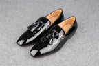 CL Dandelion Tassel Loafers ‘Black Patent Leather'