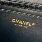 Chanel Coco Charms Flap Bag Black