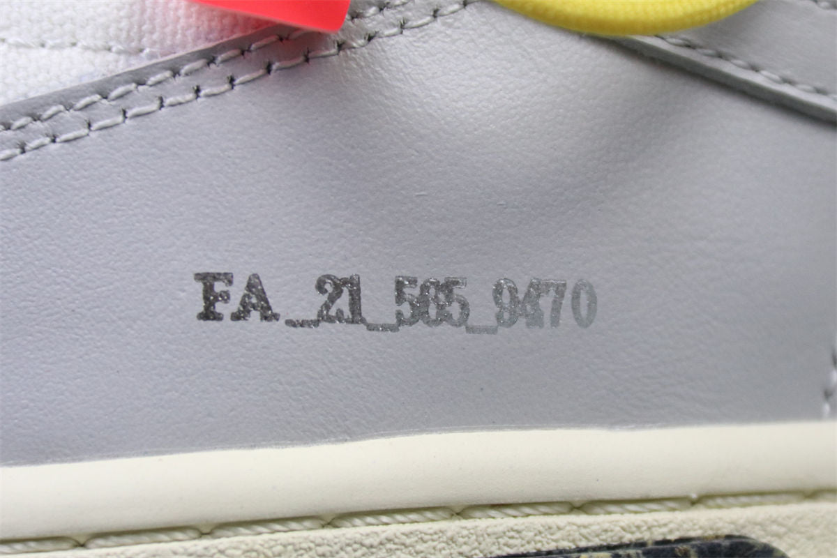 Off-White x Dunk Low 'Lot 27 of 50'