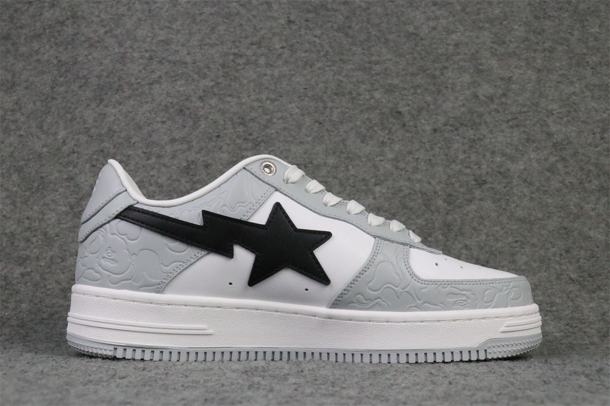 Bapesta Low M2 'White Grey'