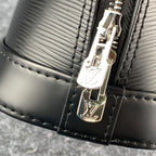 LV Alma BB in Black Epi Leather