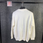 Ami Tonal Sweatshirt 'White'