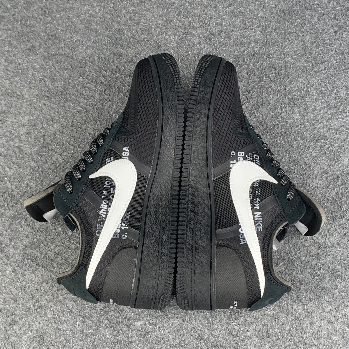 Off-White x Air Force 1 Low 'Black'