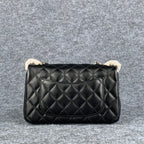 Chanel Coco Charms Flap Bag Black
