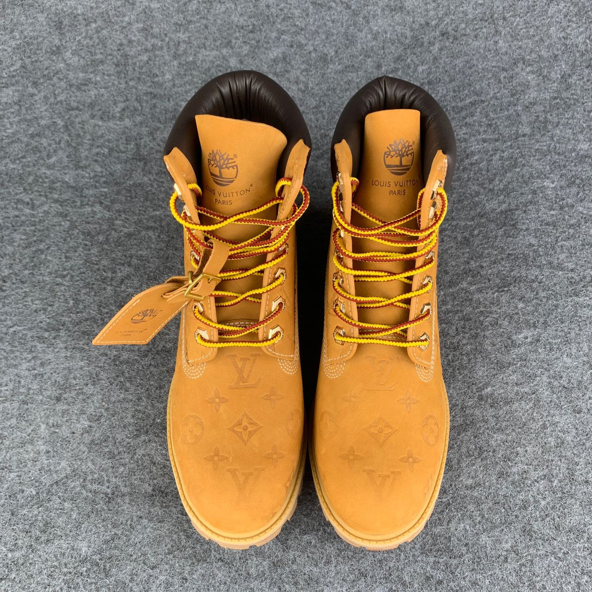 Timberland LV x 6 Inch Ankle Boot 'Embossed Monogram Wheat'