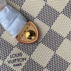 NEVERFULL DAMIER AZUR MM ROSE BALLERINE LINING