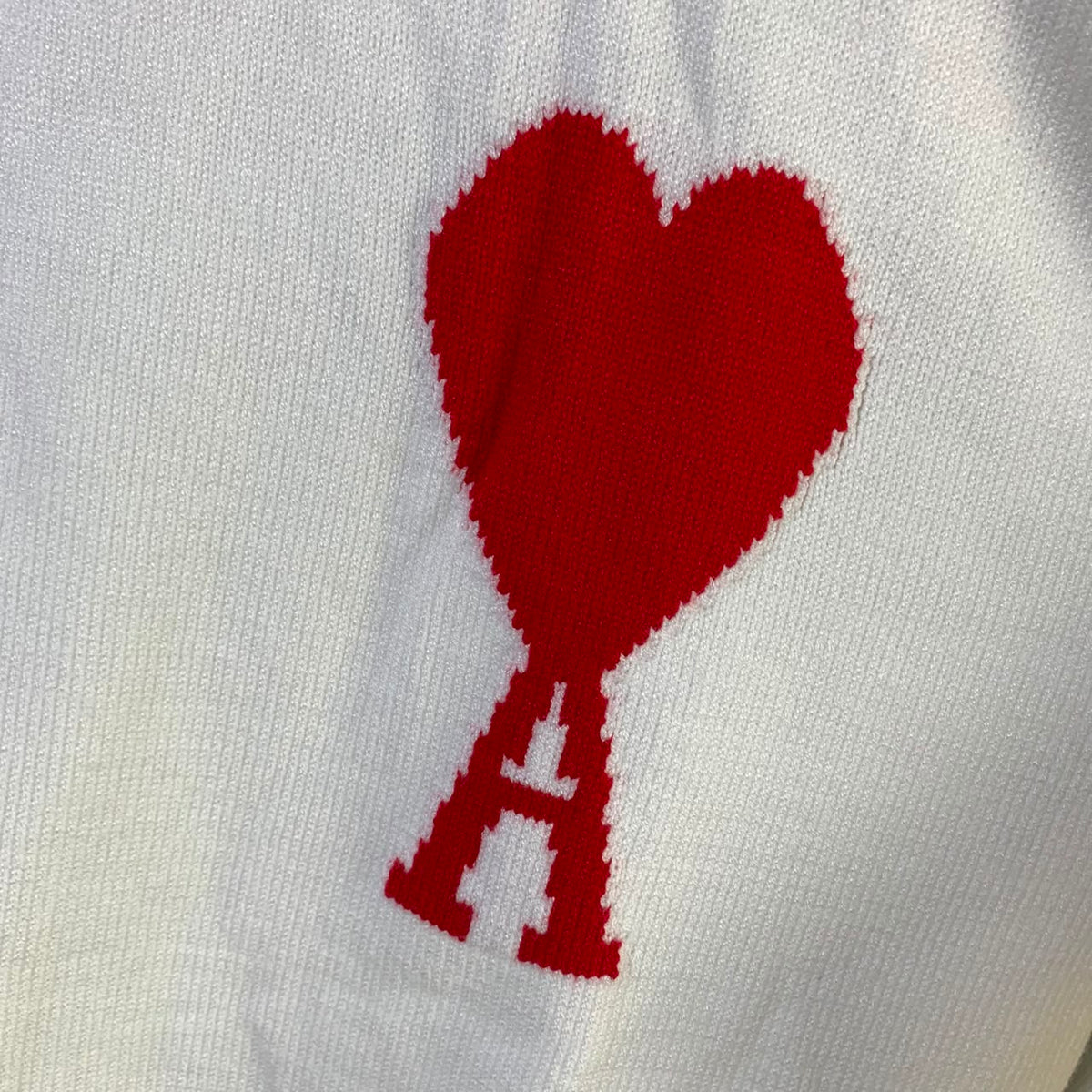Ami Tonal Sweatshirt 'White'