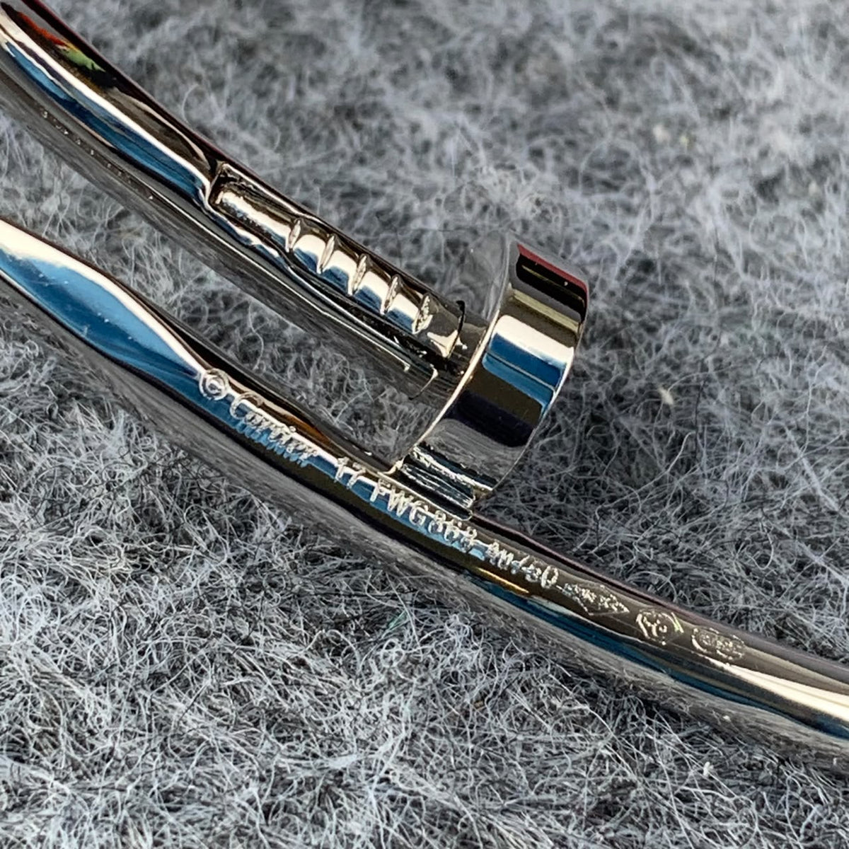 Juste un Clou Bracelet 'White Gold'