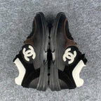Chanel Wmns CC Logo Sneaker 'Black Brown White
