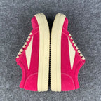 Rick Owens Wmns EDFU Suede Leather Vintage Low 'Hot Pink'
