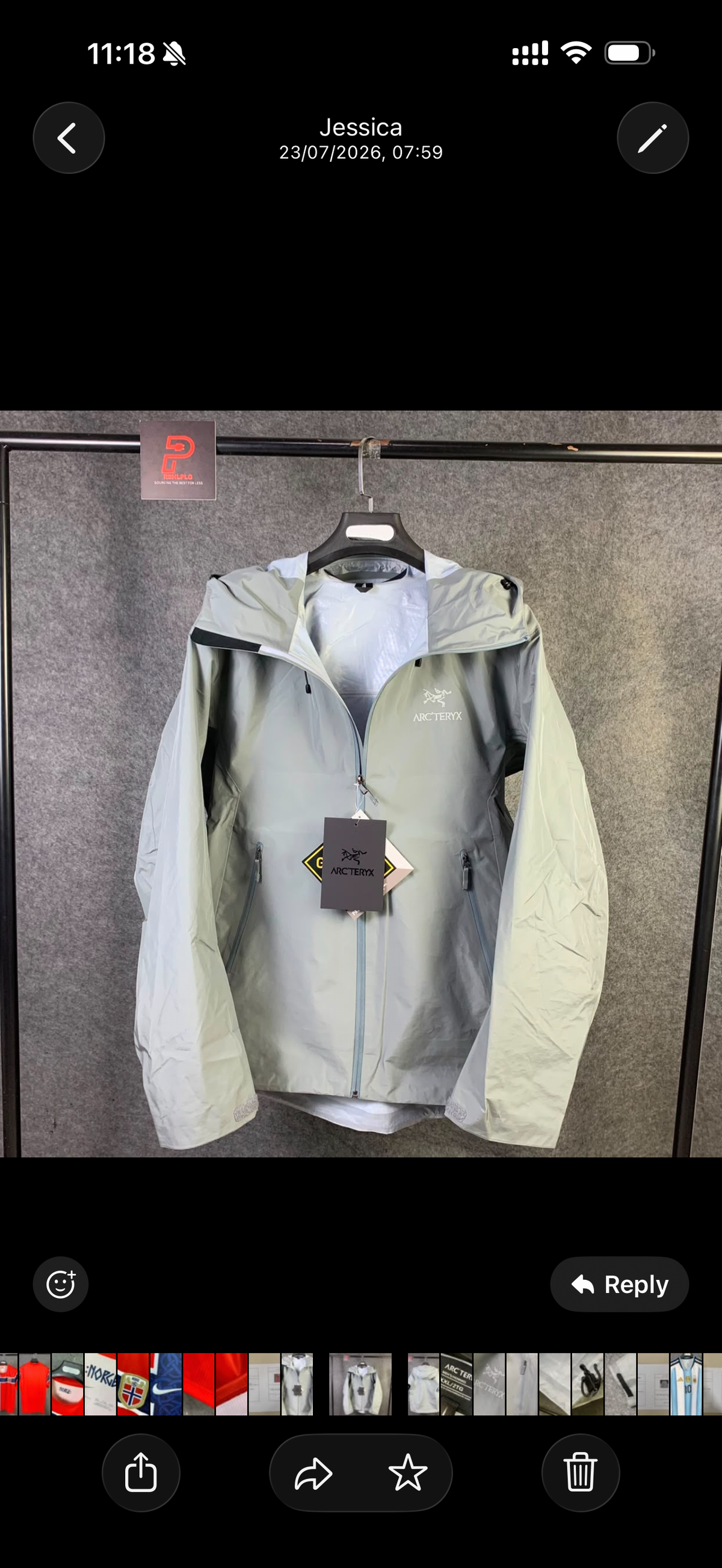 Arc'teryx Men's Beta Jacket 'Light Gray'