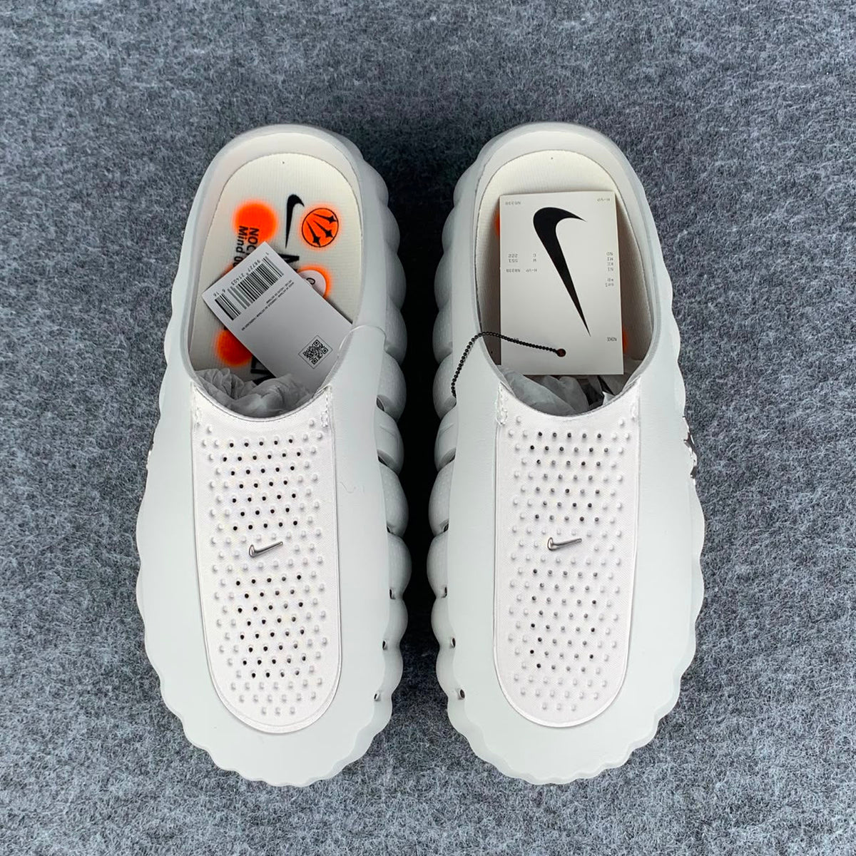 Custom Chrome Hearts x Nike Mind 001 'Grey Silver' (We recommend sizing up)