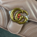 GG Marmont Matelasse Super Mini Bag 'Pink'