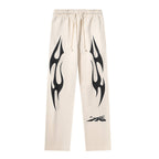 Hellstar Sports Sweatpants 'Cream/White'