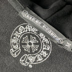 Chrome Hearts Made In Hollywood Plus Cross Zip Up Hoodie 'Black/Red'