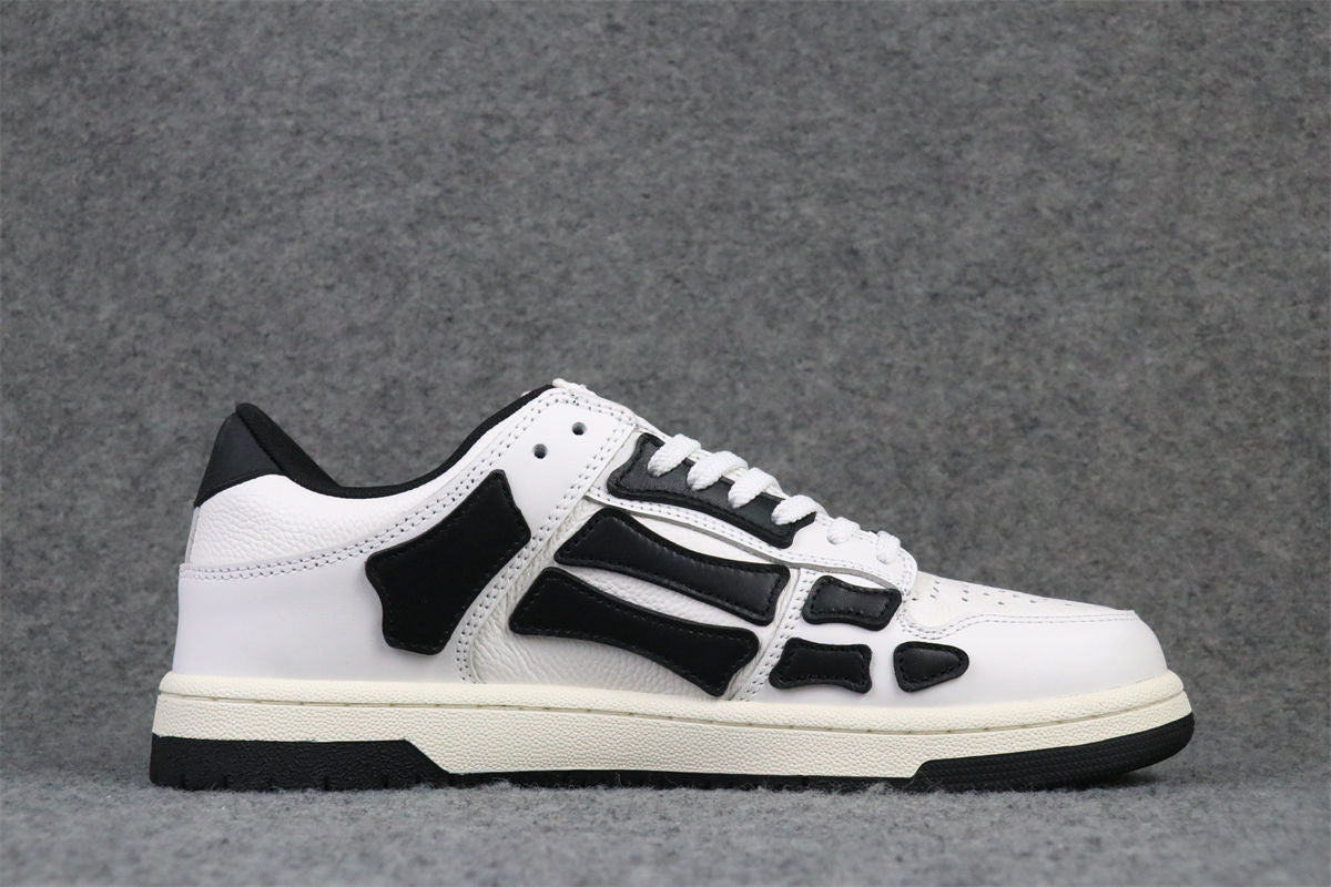 Amiri Skel Top Low 'White Black'
