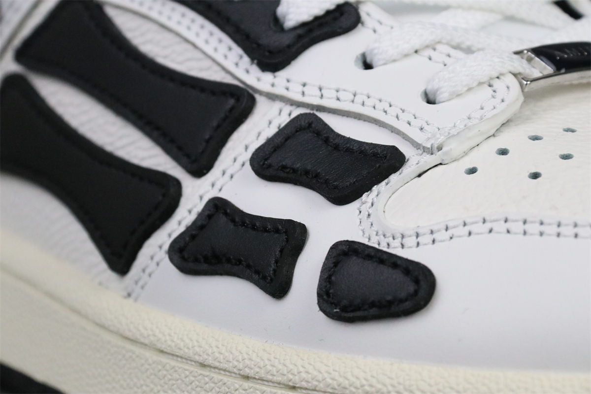 Amiri Skel Top Low 'White Black'