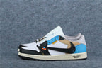 Custom Off-White x Union LA x Air Jordan 1 Low 'Blue Game Royal'