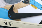 Custom Off-White x Union LA x Air Jordan 1 Low 'Blue Game Royal'