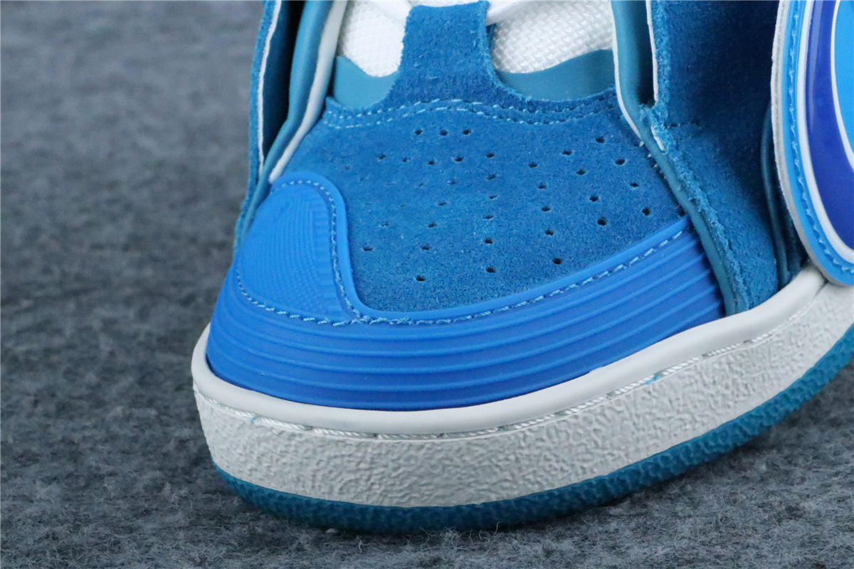 (Value Version) Lanvin Curb Patch Sneakers 'Bright Blue'
