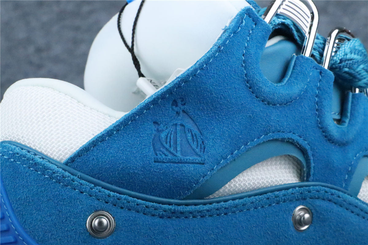 (Value Version) Lanvin Curb Patch Sneakers 'Bright Blue'
